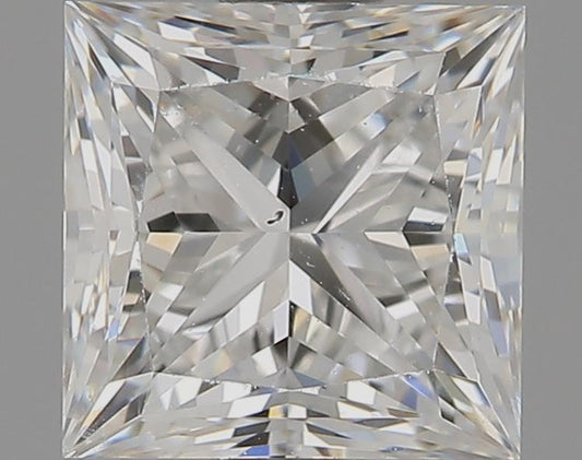 0.71 Carat G SI2 Princess Cut Diamond - SCHAC- Diamond Cellar
