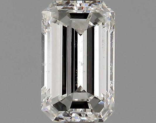 0.72 Carat H VVS2 Emerald Diamond - STORE- Diamond Cellar