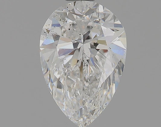 0.90 Carat E SI2 Pear Diamond - SCHAC- Diamond Cellar