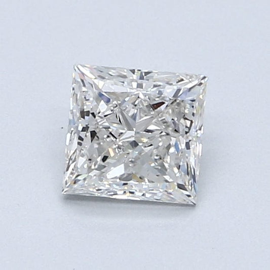 0.90 Carat H SI2 Princess Cut Diamond - OMD- Diamond Cellar