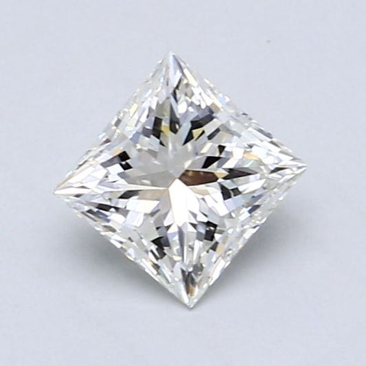 0.90 Carat H VS1 Princess Cut Diamond - OMD- Diamond Cellar