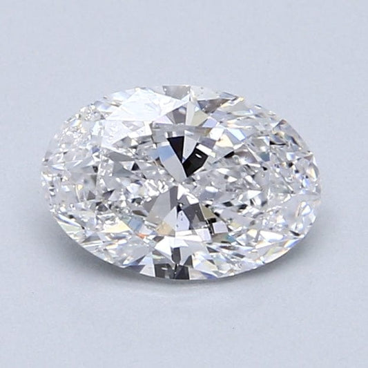 1.00 Carat D SI2 Oval Diamond - OMD- Diamond Cellar
