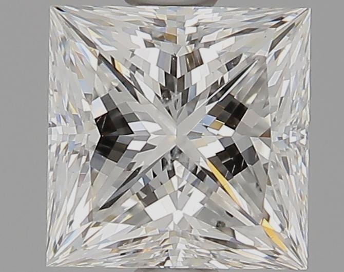 1.01 Carat H SI1 Princess Cut Diamond - SCHAC- Diamond Cellar