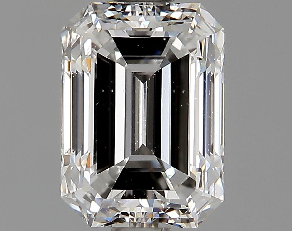 1.06 Carat F SI1 Emerald Diamond - MORGE- Diamond Cellar