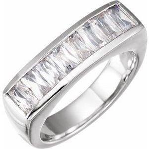 14K White 1 3/4 CTW Lab-Grown Diamond Ring - STULLER- Diamond Cellar