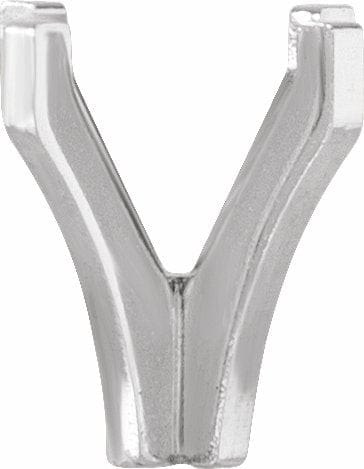 14K White 5.2 mm Round 4-Prong Shank Setting - STULLER- Diamond Cellar