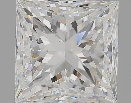 1.50 Carat F SI1 Princess Cut Diamond - SCHAC- Diamond Cellar