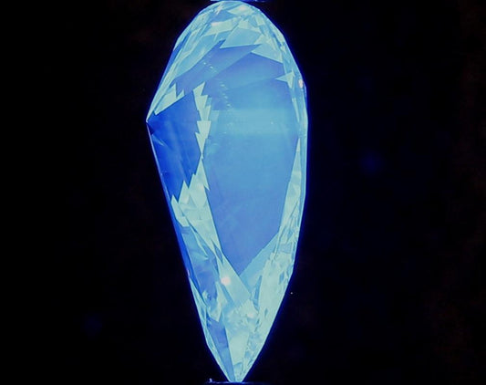 1.50 Carat H VS2 Pear Diamond - SCHAC- Diamond Cellar