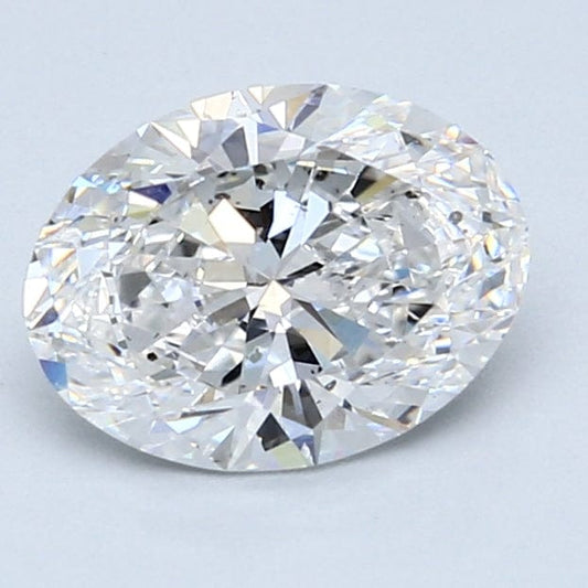 1.71 Carat F SI1 Oval Diamond - OMD- Diamond Cellar