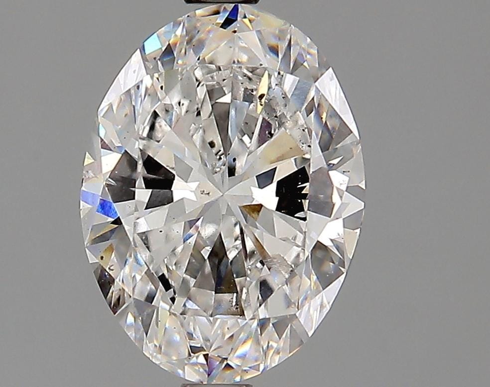 1.90 Carat E SI1 Oval Diamond - MIZRA- Diamond Cellar