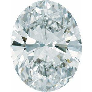 1ct SI2-SI3 GHI Oval Diamond - STULLER- Diamond Cellar