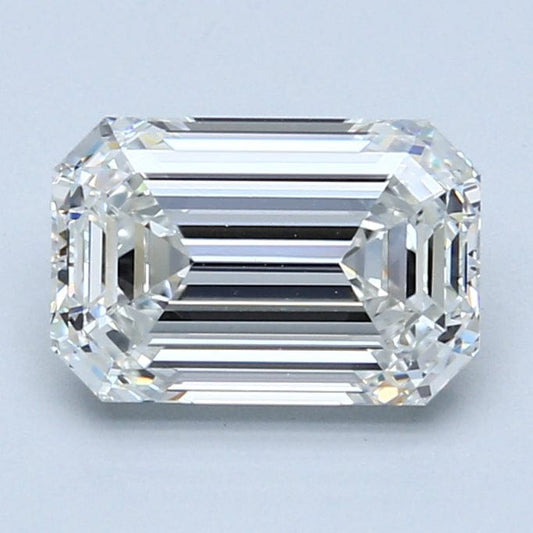 2.42 Carat G VVS2 Emerald Diamond - OMD- Diamond Cellar