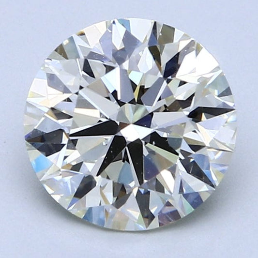 2.52 Carat L VS2 Round Diamond - OMD- Diamond Cellar