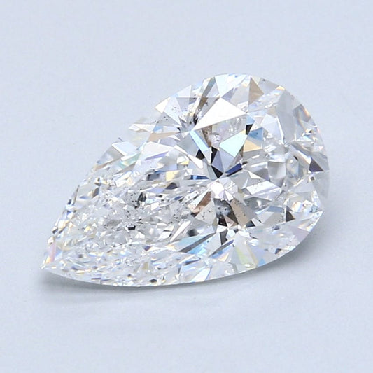 2.56 Carat D SI2 Pear Diamond - OMD- Diamond Cellar