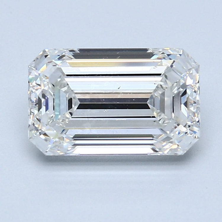 3.01 Carat F VS2 Emerald Diamond - OMD- Diamond Cellar