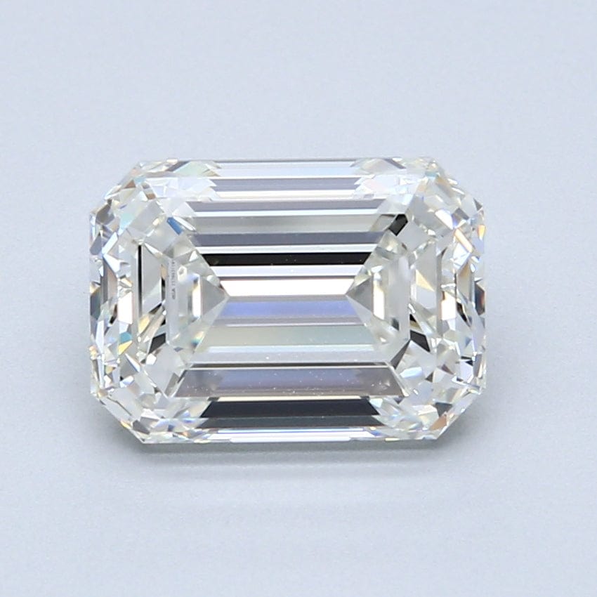 3.02 Carat H VVS2 Emerald Diamond - OMD- Diamond Cellar