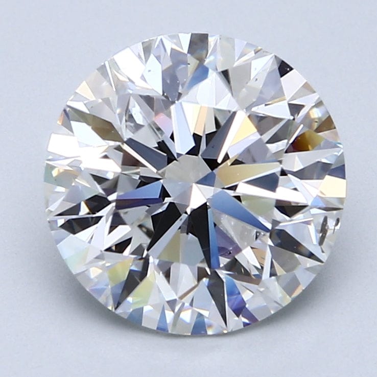 3.86 Carat E SI2 Round Diamond - OMD- Diamond Cellar
