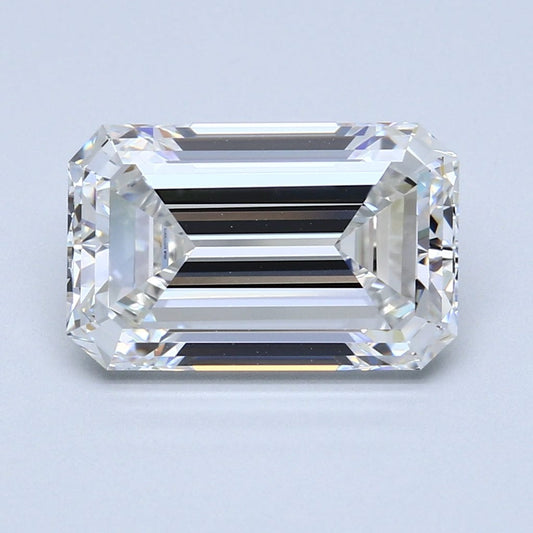 5.08 Carat F VS2 Emerald Diamond - OMD- Diamond Cellar