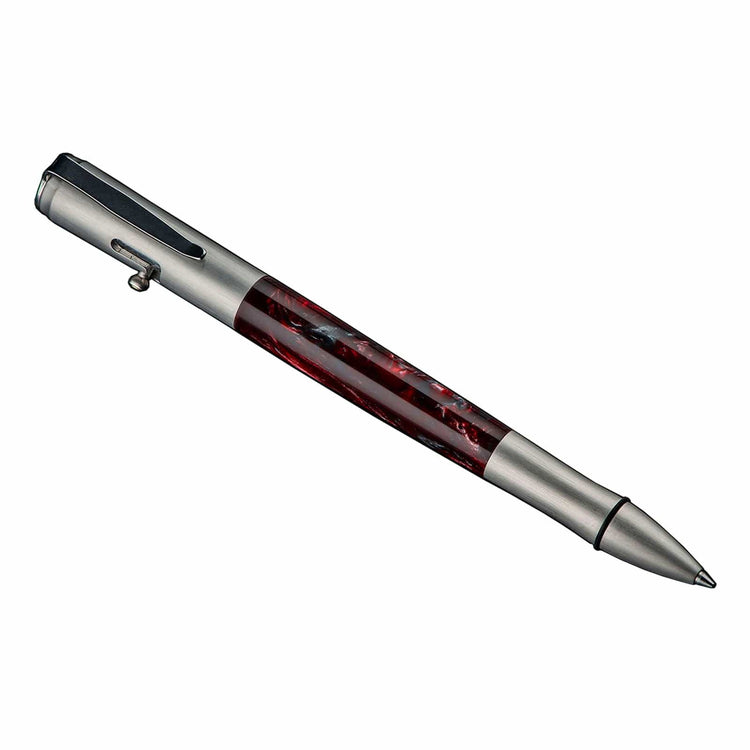 Black Spinel Bolt II Ruby Epic Luxury Pen