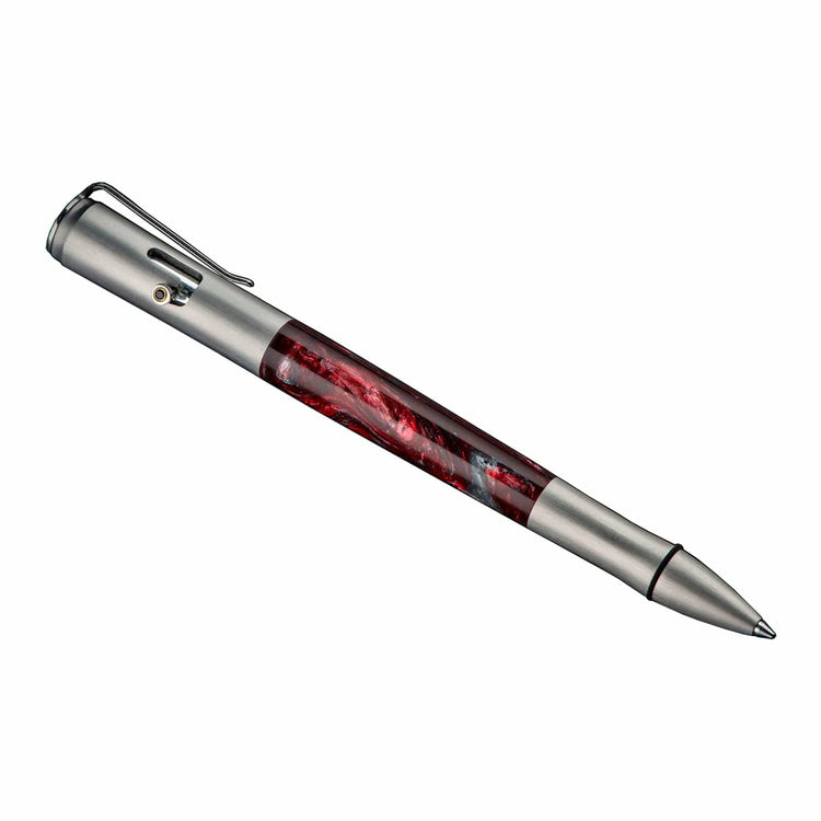 Black Spinel Bolt II Ruby Epic Luxury Pen