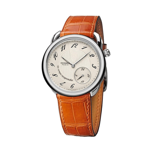 Acier Temps Suspendu Watch - Hermès- Diamond Cellar