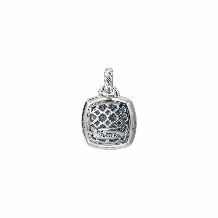 Albion Enhancer with Blue Topaz and Diamonds - David Yurman- Diamond Cellar