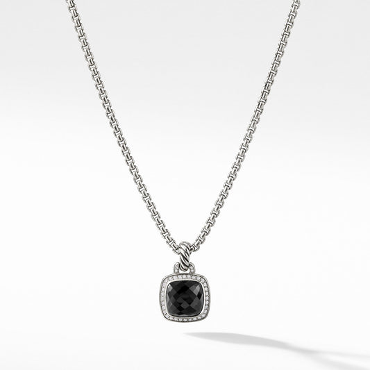 Albion Pendant with Black Onyx and Diamonds - David Yurman- Diamond Cellar