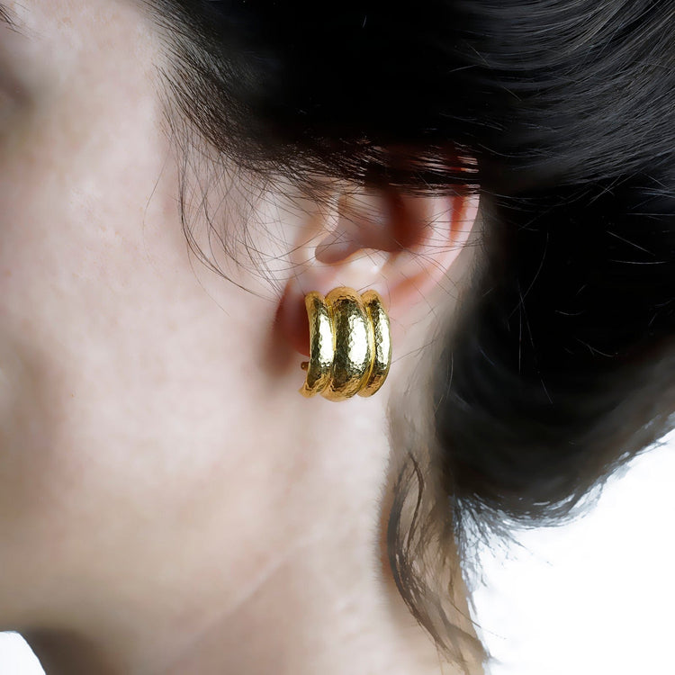 'Amalfi' Earrings - Elizabeth Locke Jewels- Diamond Cellar