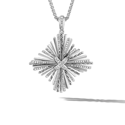 Angelika Maltese Pendant with Pave Diamonds - David Yurman- Diamond Cellar