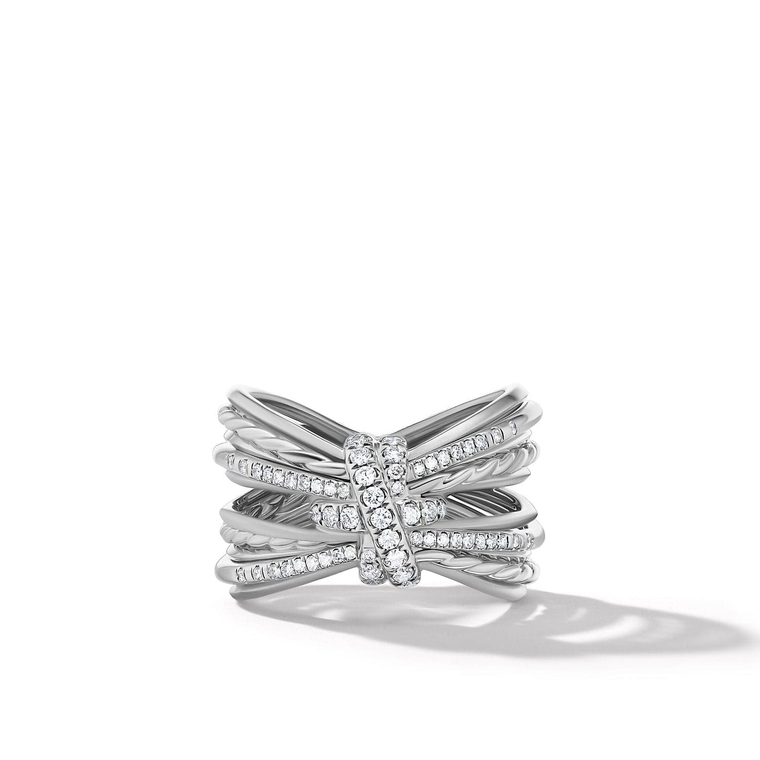Angelika Maltese Ring with Pave Diamonds - David Yurman- Diamond Cellar