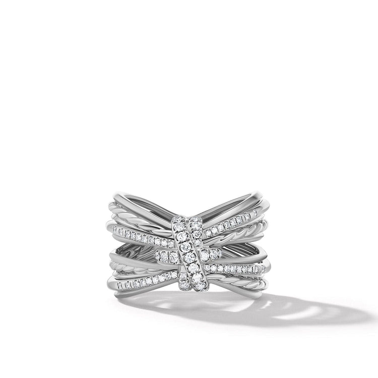 Angelika Maltese Ring with Pave Diamonds - David Yurman- Diamond Cellar