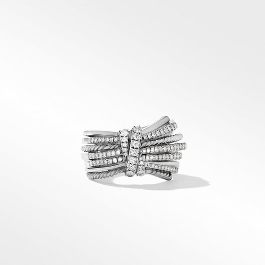 Angelika Ring with Pave Diamonds - David Yurman- Diamond Cellar