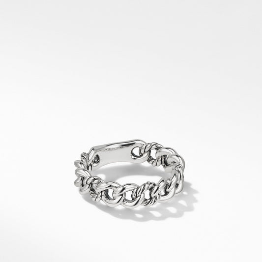 Belmont Curb Link Narrow Ring - David Yurman- Diamond Cellar