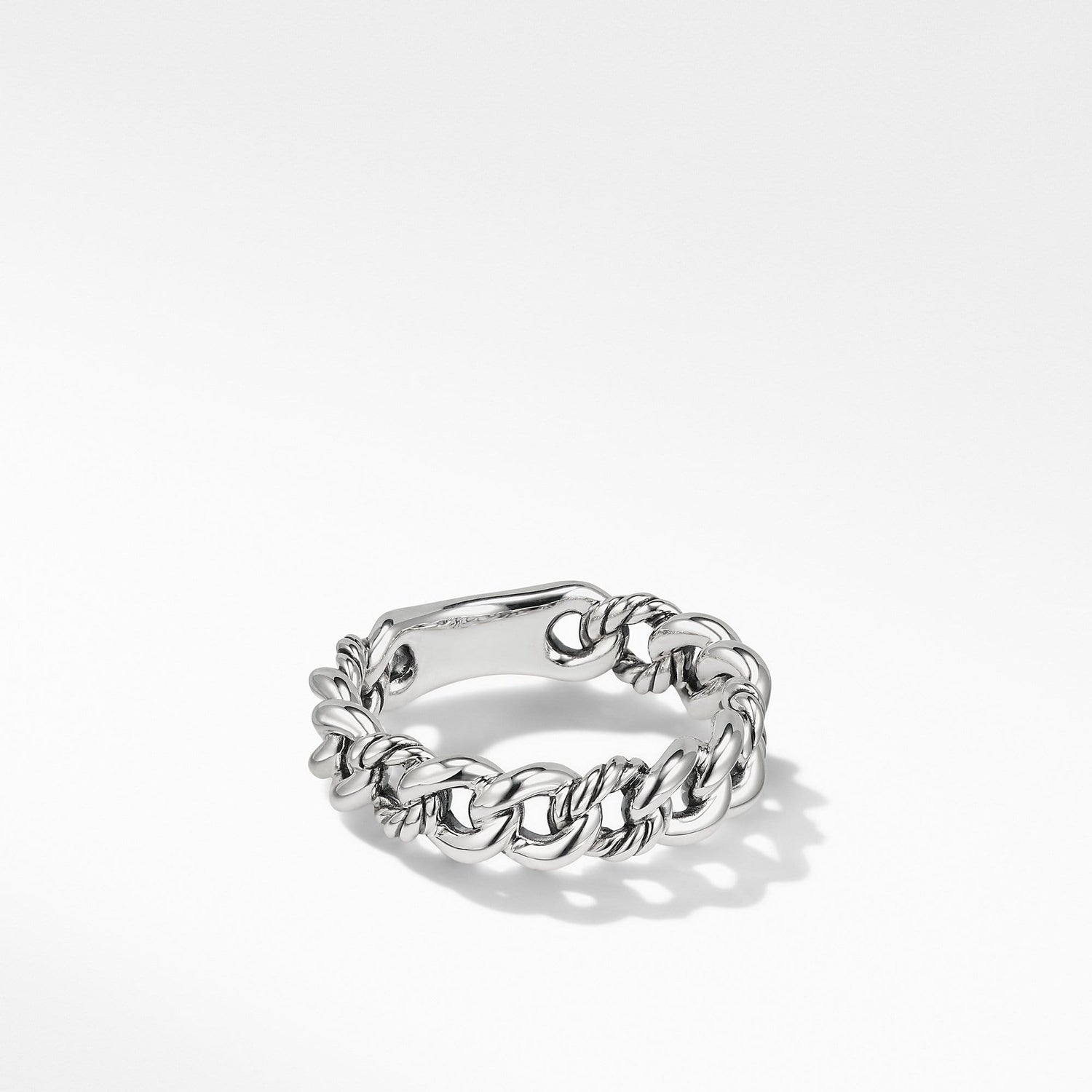 Belmont Curb Link Narrow Ring - David Yurman- Diamond Cellar