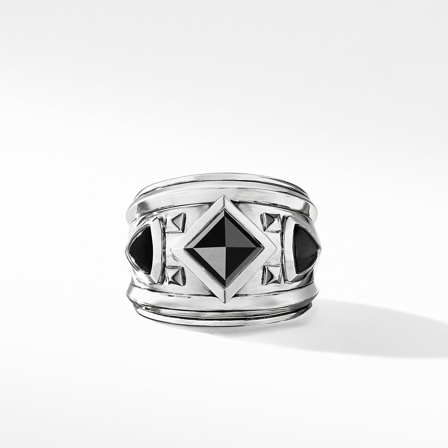 Black Onyx Modern Ring - David Yurman- Diamond Cellar