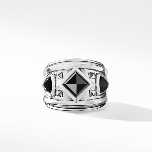Black Onyx Modern Ring - David Yurman- Diamond Cellar