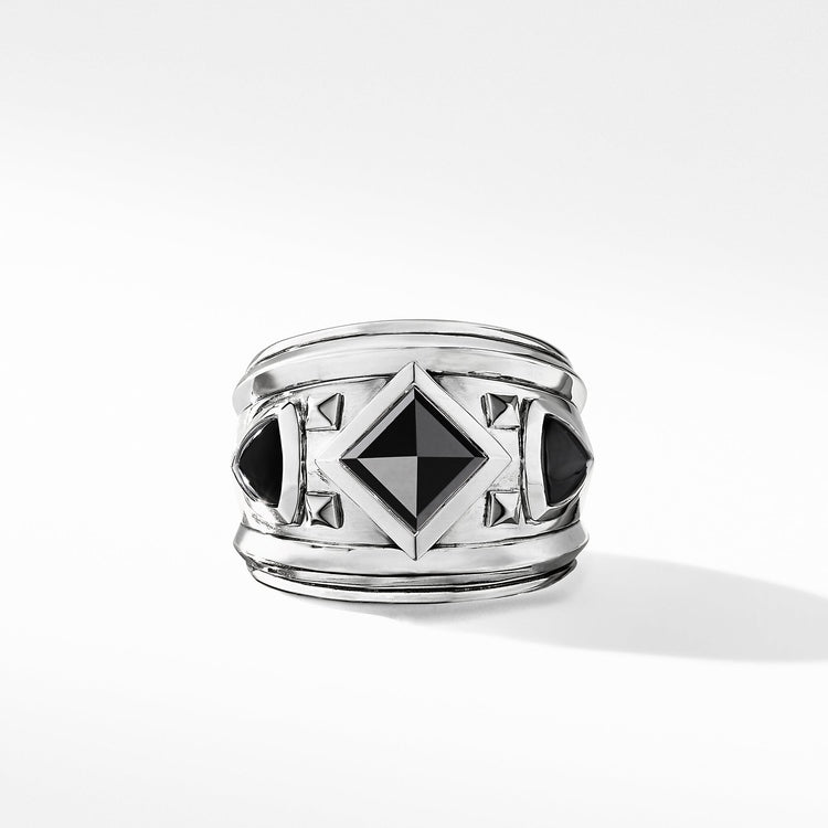 Black Onyx Modern Ring - David Yurman- Diamond Cellar