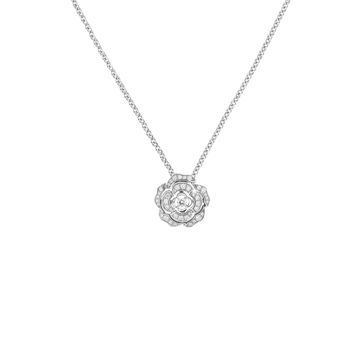 Bouton de Camélia Necklace - Chanel- Diamond Cellar