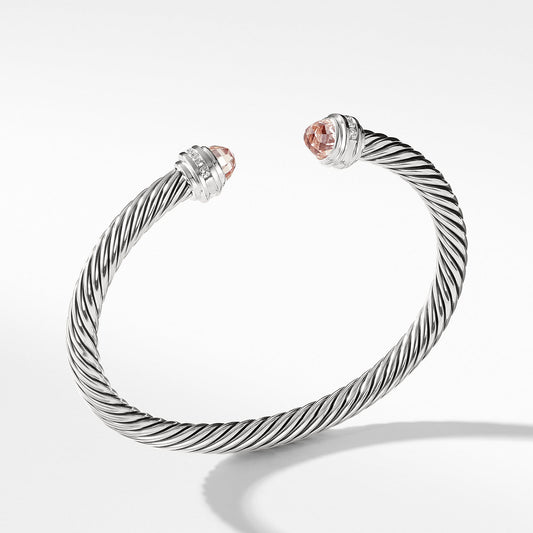 Bracelet with Morganite and Diamonds - David Yurman- Diamond Cellar