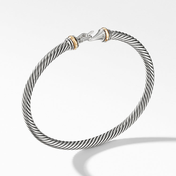 Cable Buckle Bracelet with Gold - David Yurman- Diamond Cellar