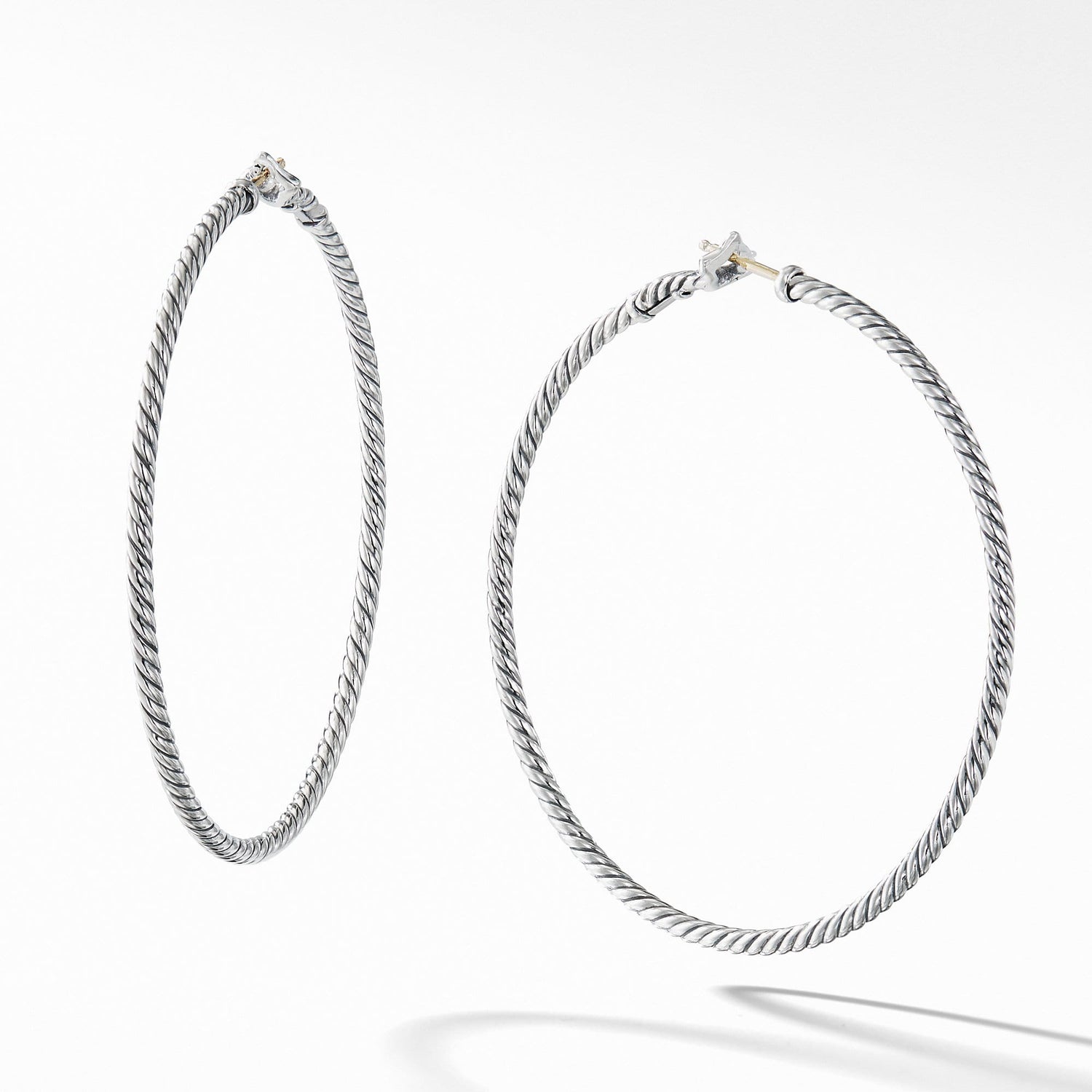 Cable Classics Hoop Earrings - David Yurman- Diamond Cellar