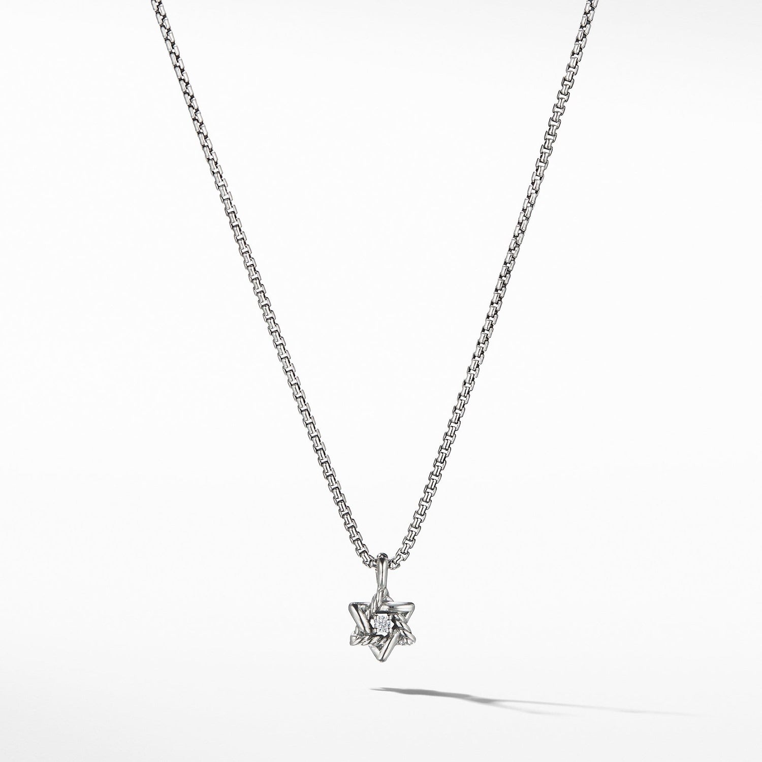 Cable Collectibles Kids Star of David Necklace with Diamonds - David Yurman- Diamond Cellar