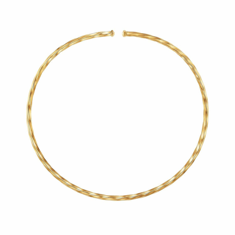 Cable Edge Collar Necklace - David Yurman- Diamond Cellar