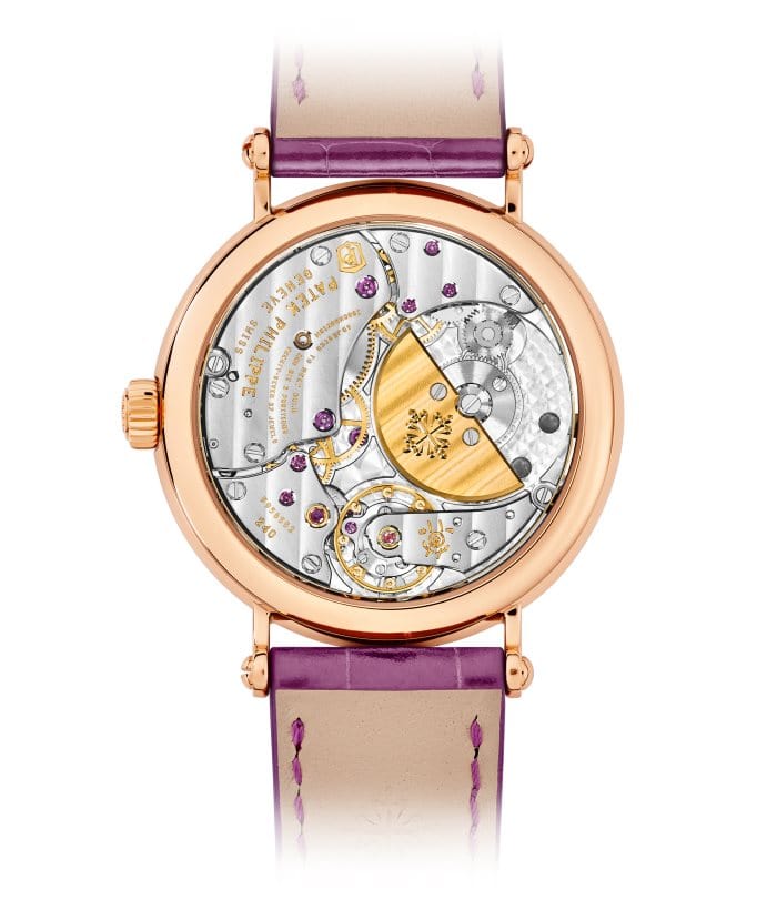 Calatrava Ultra-Thin Purple Diamond Set Watch 7200/200R - Patek Philippe- Diamond Cellar