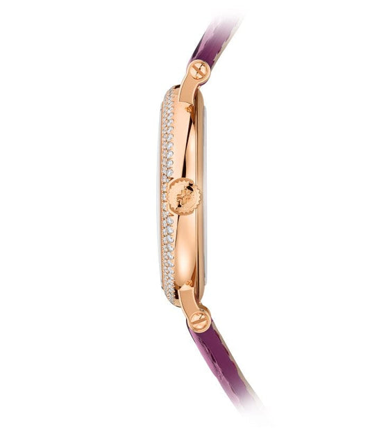 Calatrava Ultra-Thin Purple Diamond Set Watch 7200/200R - Patek Philippe- Diamond Cellar