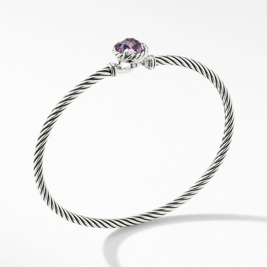 Chatelaine Bracelet with Amethyst - David Yurman- Diamond Cellar