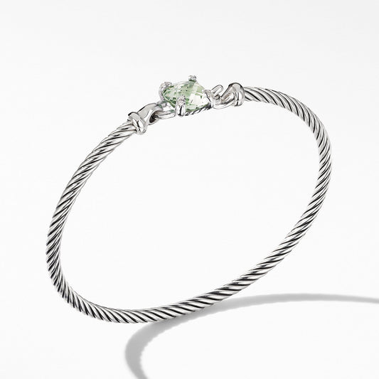 Chatelaine Bracelet with Prasiolite and Diamonds - David Yurman- Diamond Cellar