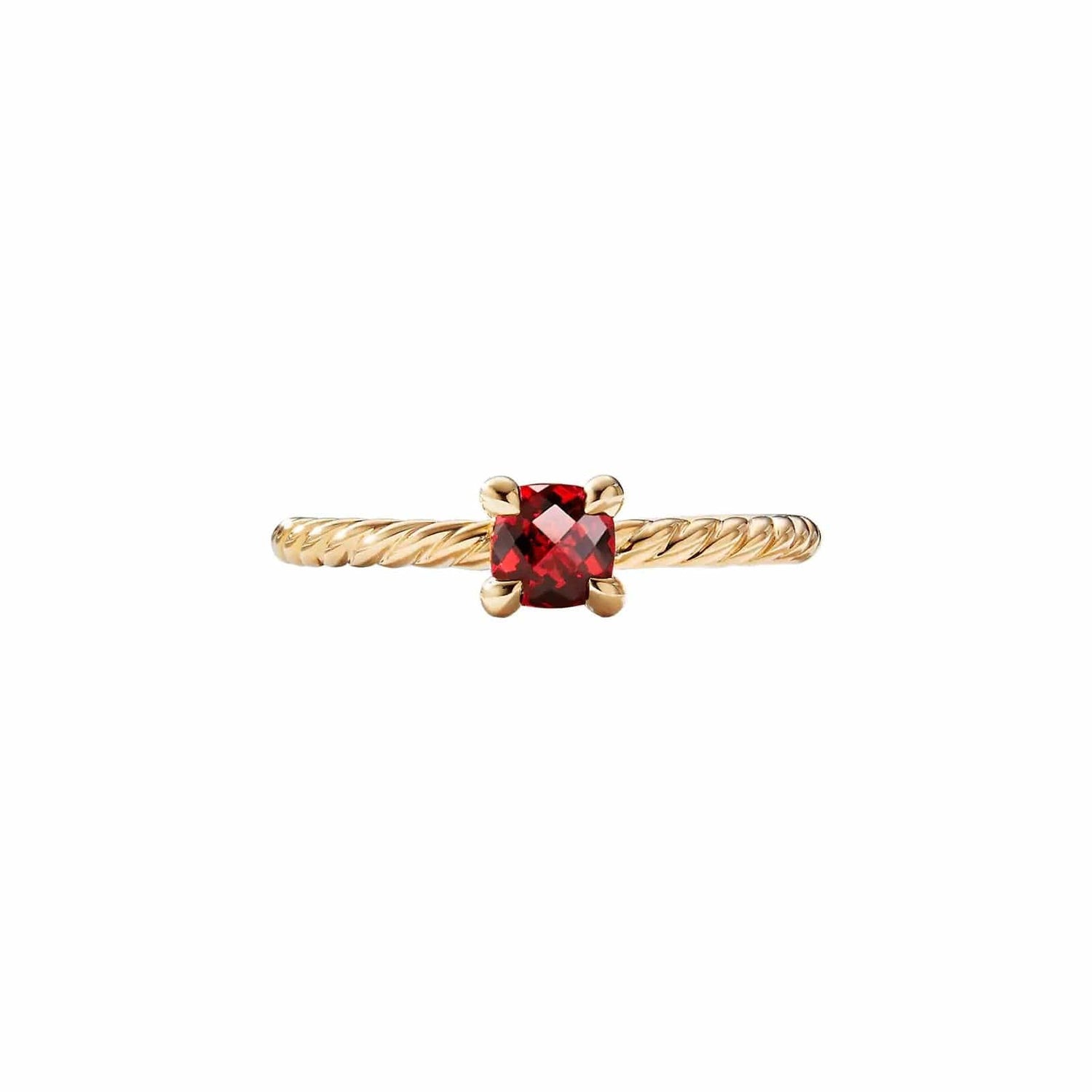 Châtelaine Kids Ring in Garnet - David Yurman- Diamond Cellar