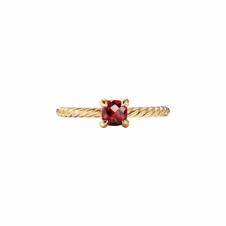 Châtelaine Kids Ring in Garnet - David Yurman- Diamond Cellar