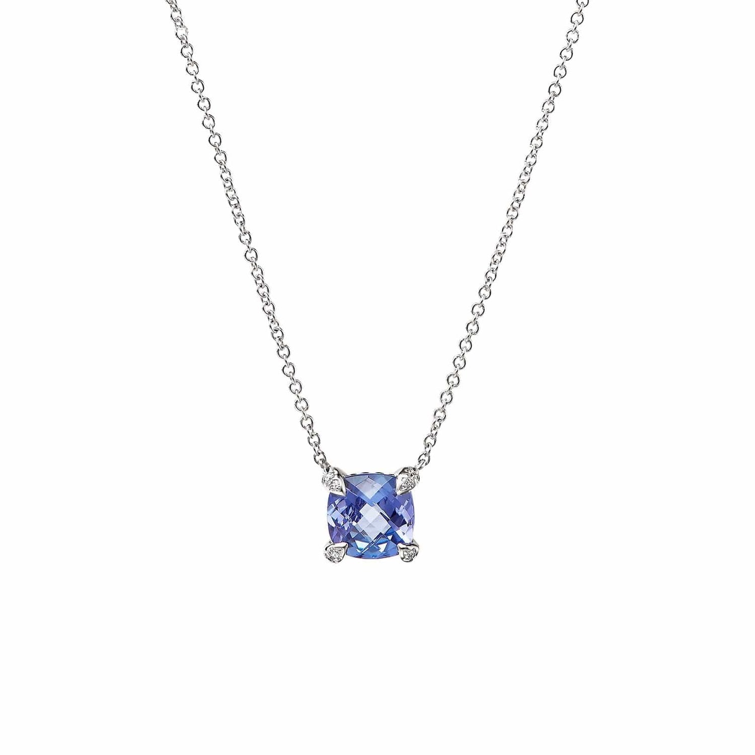 Châtelaine Pendant in Tanzanite with Diamond Accents - David Yurman- Diamond Cellar